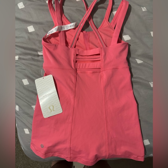 NWT Lululemon Happy Strappy Tank Pink Lemonade 4 - Picture 4 of 10